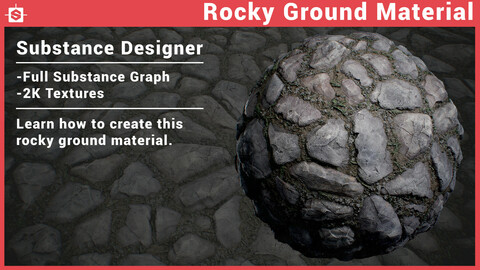 Rocky Ground Material in Substance Designer