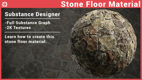 Stone Floor Material in Substance Designer