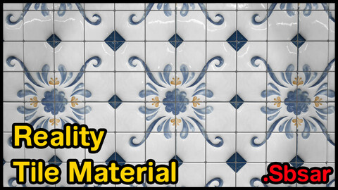 Reality Tile Material / v20 / .sbsar