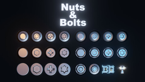 22 Decals Nuts & Bolts / DECALmachine 2.3 Ready! / FREE