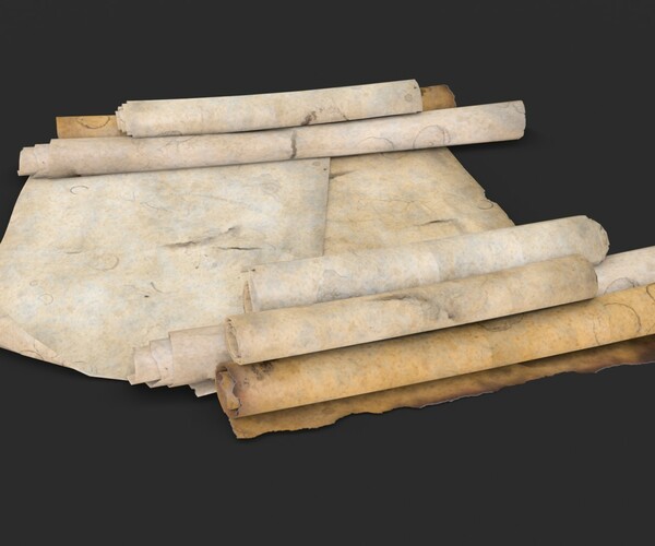 ArtStation Old Parchments Game Assets