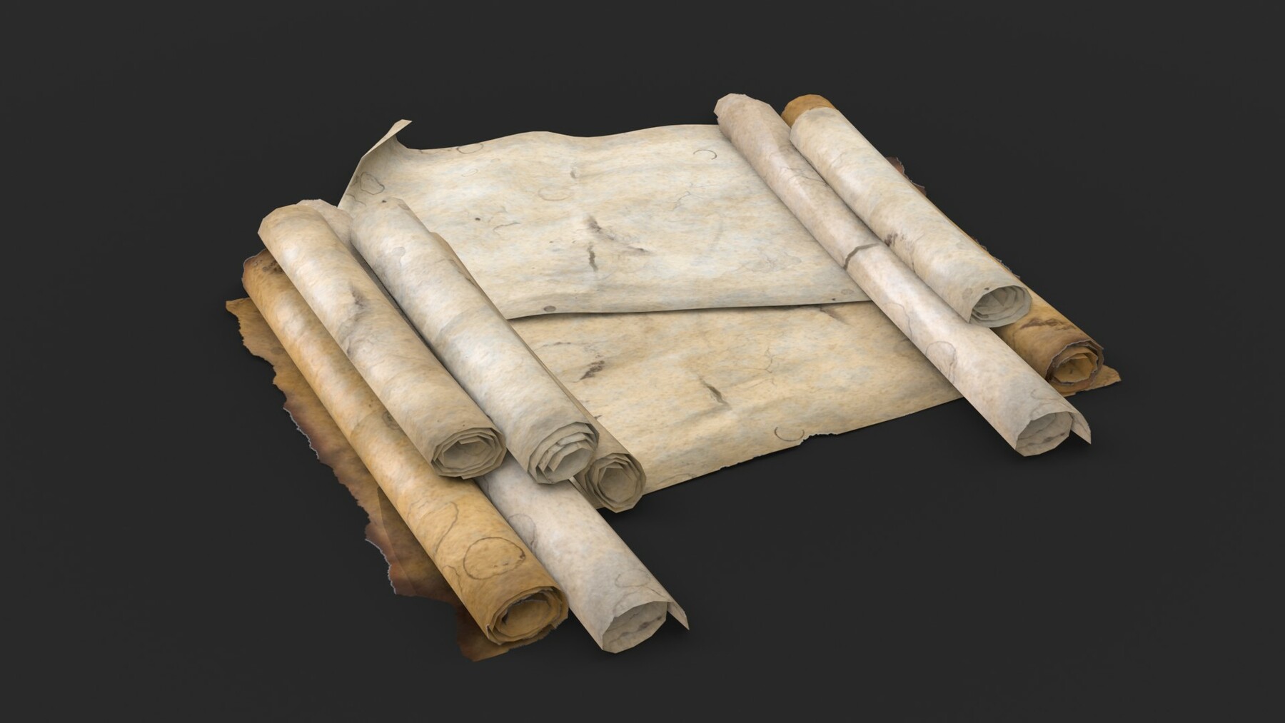 ArtStation Old Parchments Game Assets