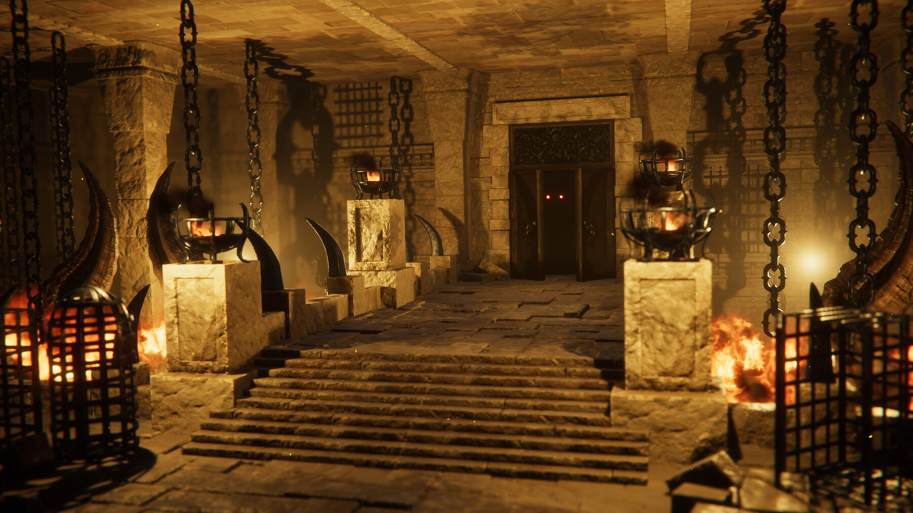 What Happens In The Dungeon ArtStation - Deadly Dungeons - Infernal | Game Assets