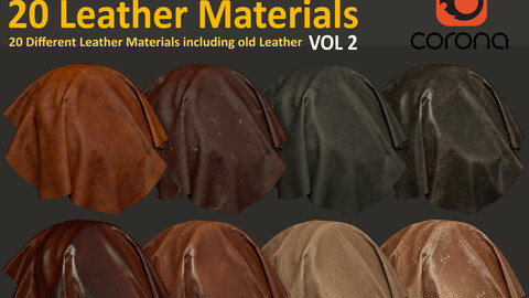 20 Leather Materials - Vol 2