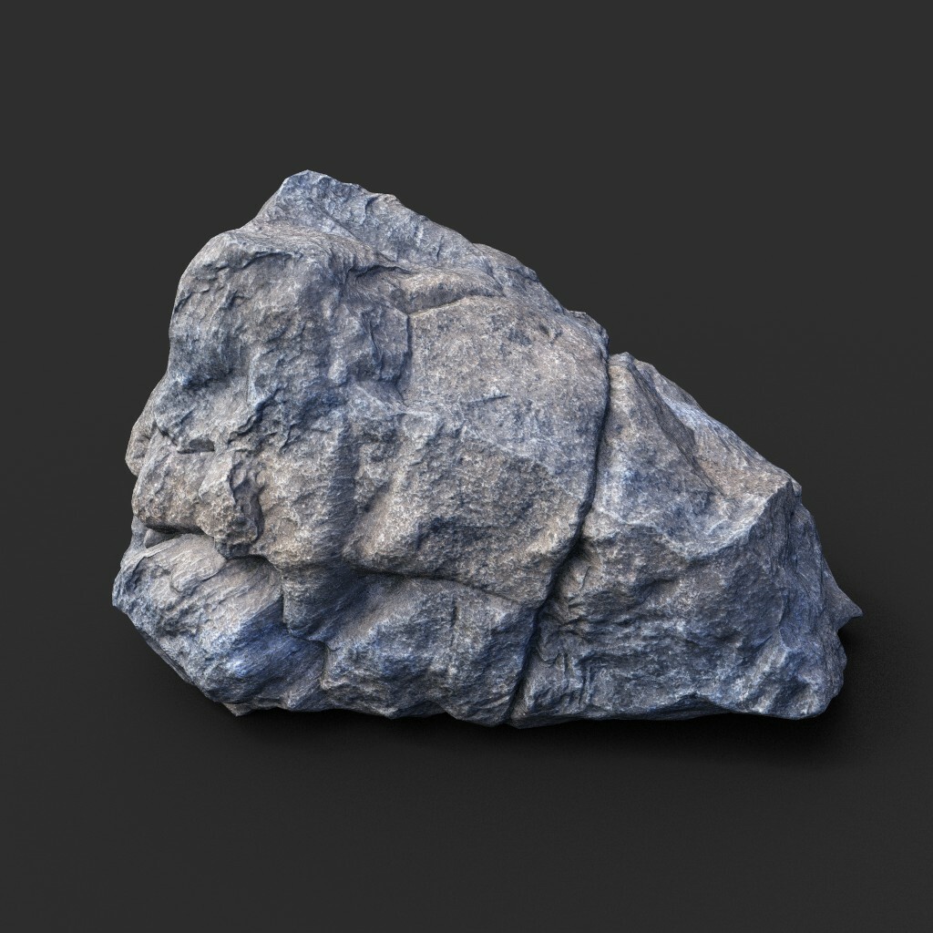 ArtStation - Gray Boulder Beach Rock Collection 210110 | Game Assets