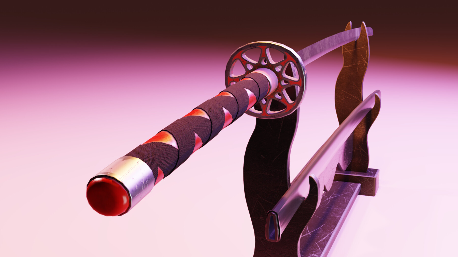 ArtStation Katana sword Game Assets