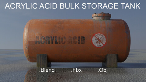 Industrial Acrylic Acid Storage Tank