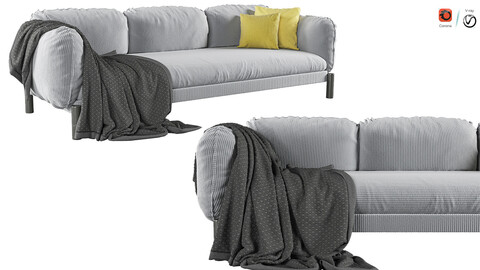 Tarantino 3 Seater Sofa