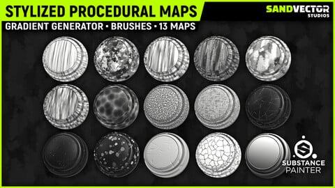 Stylized Procedural Maps & Tools