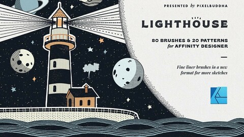 Lighthouse Liner Affinity Brushes