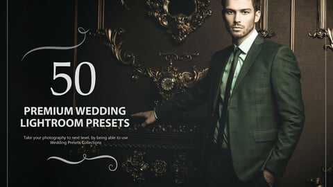 50 Premium Wedding Lightroom Presets