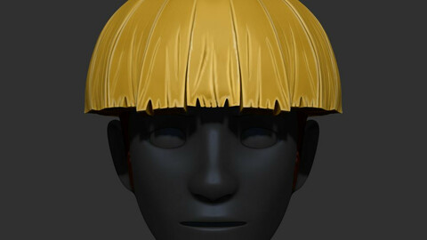 Cueball Hairstyle ZTL Sculpt