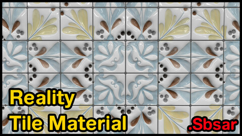 Reality Tile Material / v23 / .sbsar