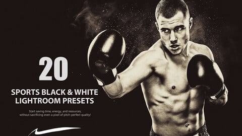 20 Sports Black and White Lightroom Presets