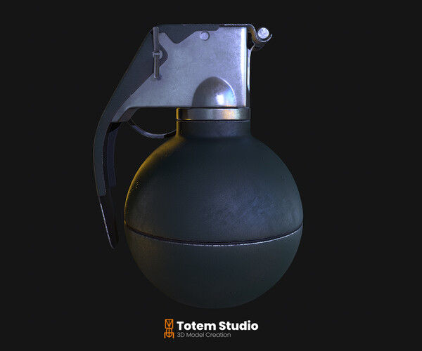 Artstation M67 Frag Grenade Resources 9176