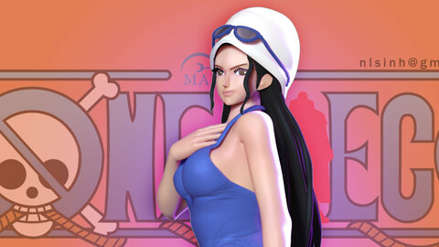 Nico Robin - One Piece Fan art