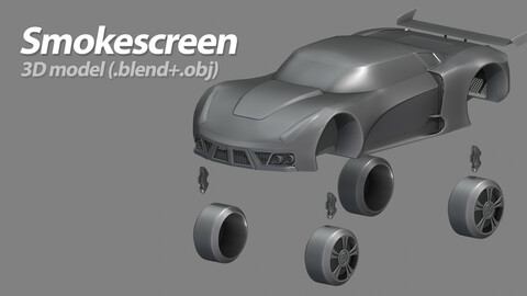 Smokescreen 3d model