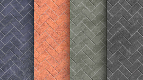 Materials 4- Brick Tiles PBR