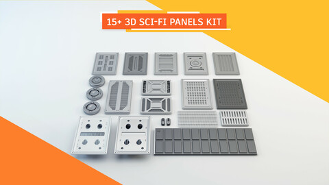 Sci-Fi panels kit