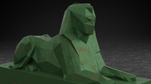 Low Poly Kpack for Kitops - Statues FREE