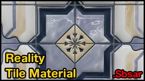 Reality Tile Material / v29 / .sbsar