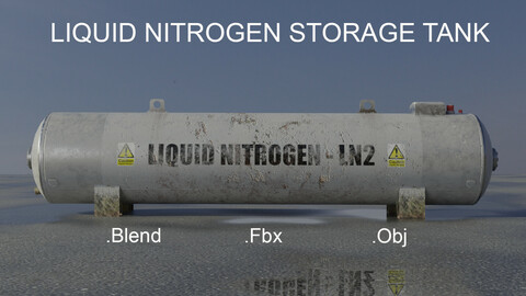 Industrial Liquid Nitrogen Storage Tank
