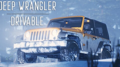 Jeep Wrangler [ Drivable| UE4 ]