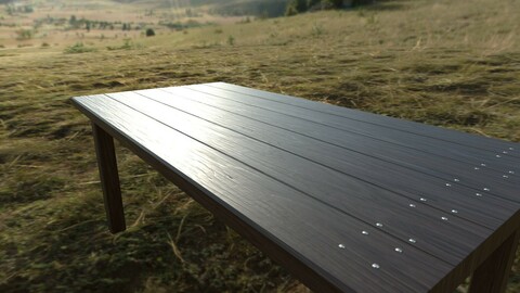 wooden table - Bhslide