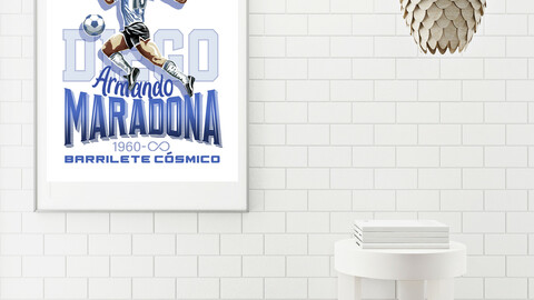 Maradona Digital Illustration