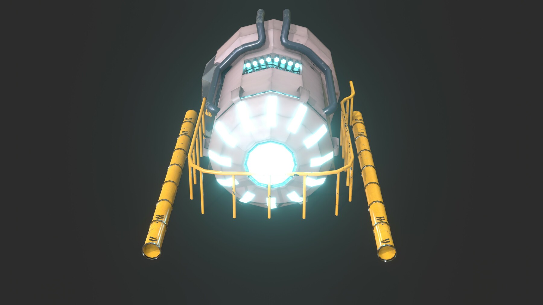 ArtStation Among Us Power Generator Game Assets