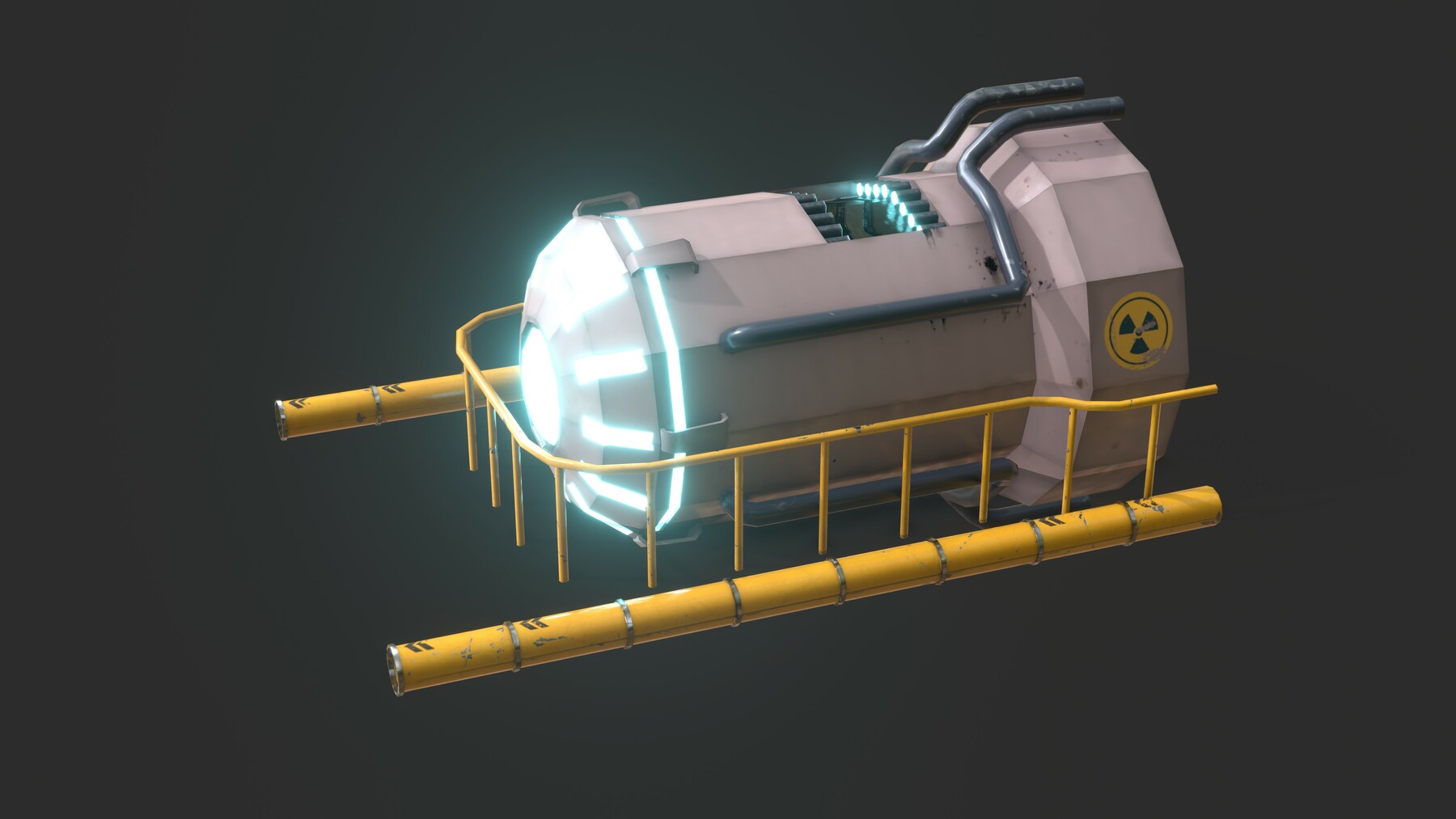 ArtStation Among Us Power Generator Game Assets