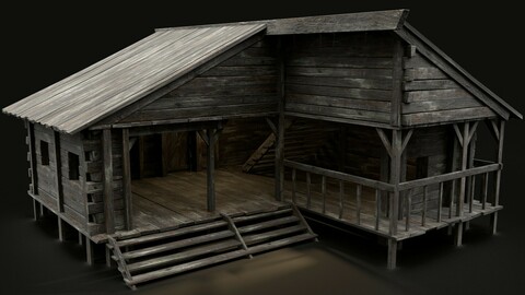 BLACKSMITH WORKSHOP FORGE SMITHY WAREHOUSE SHOP TAVERN INN HOUSE