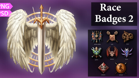 Race Badges/Emblems 2