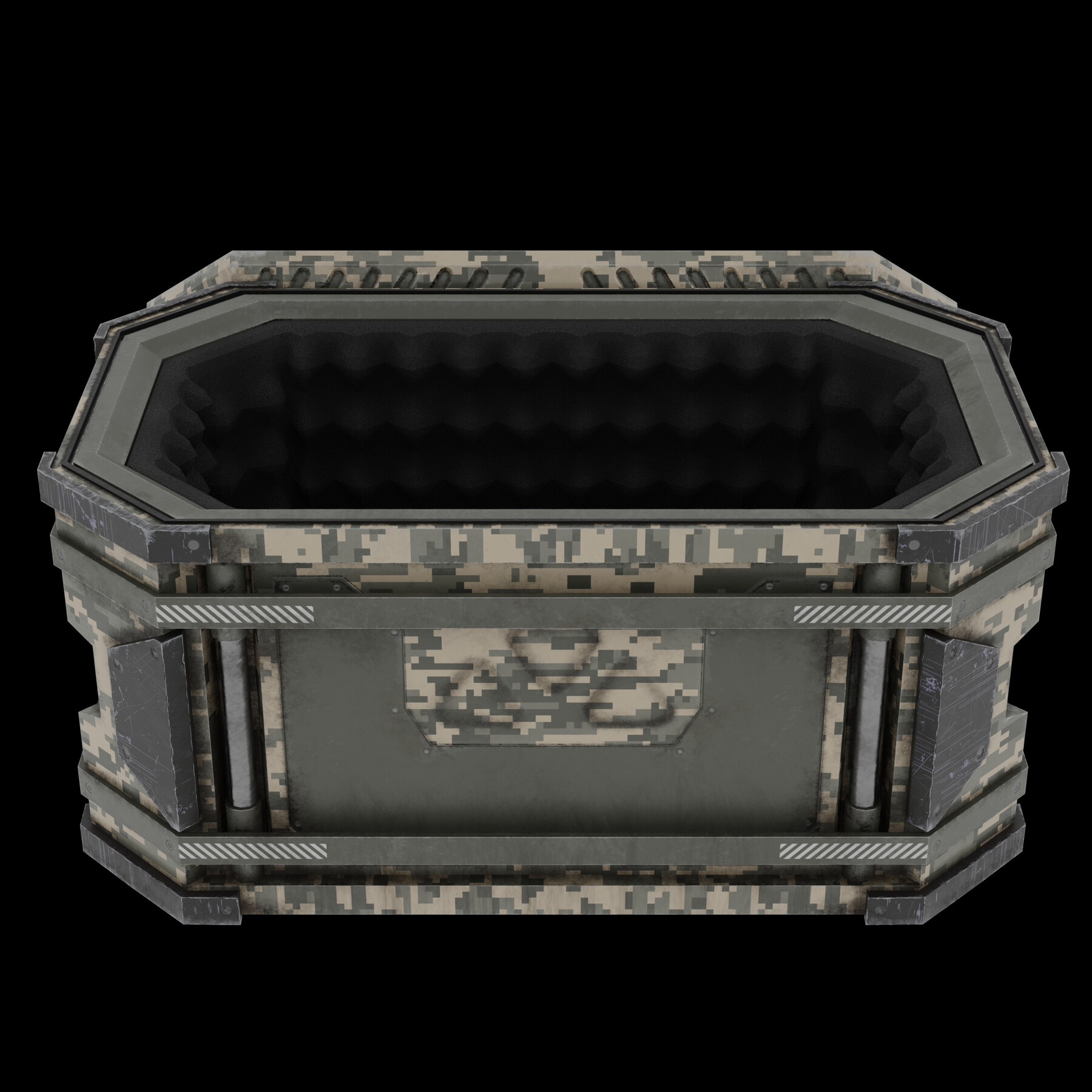 ArtStation SciFi Military Transport Crate Game Assets