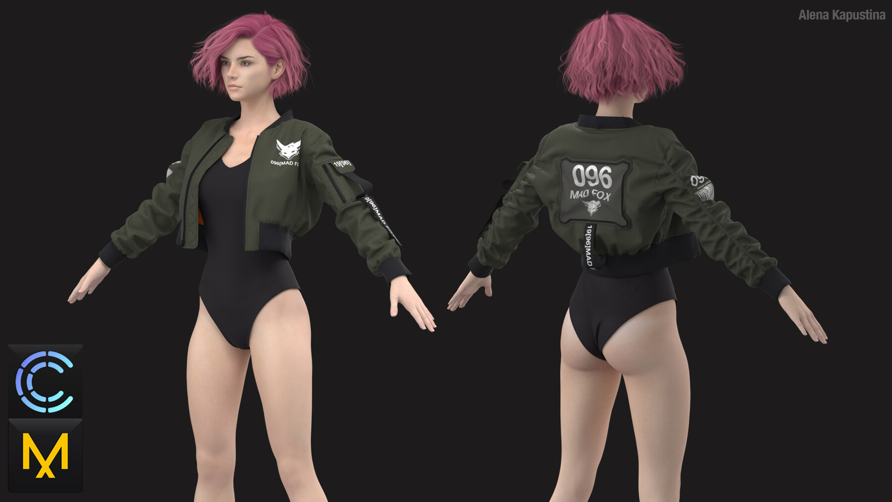 ArtStation - Baseball uniform / Marvelous Designer / Clo 3D project + obj