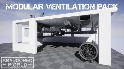Modular Ventilation Pack for UE4 & Unity