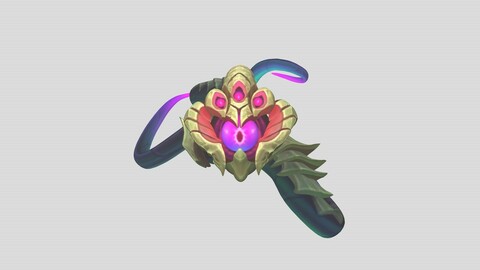 VELKOZ STATUE LEAGUE OF LEGENDS GAME CHARACTER