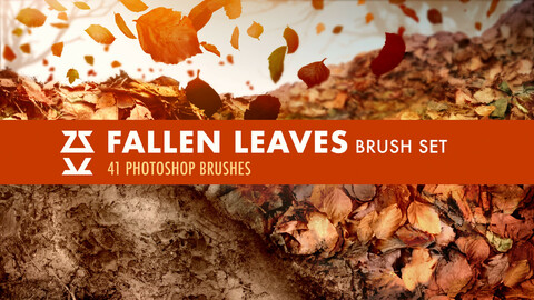 Fallen Leaves Brush Set