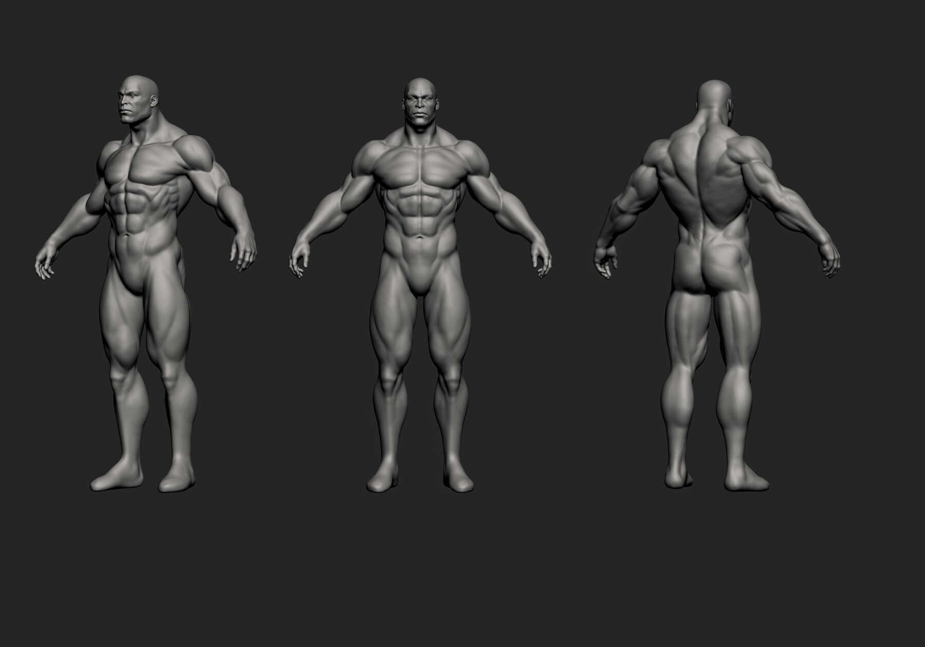 ArtStation - Basemesh Hero Vol.2 | Resources