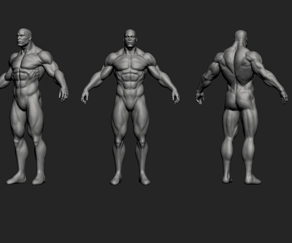 ArtStation - Basemesh Hero Vol.2 | Resources