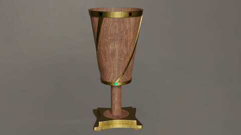 Wooden Goblet