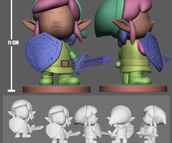 link 39 s awakening 3D Models to Print - yeggi