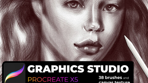 Graphics studio for Procreate