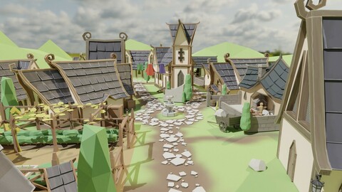 Elven Village pack