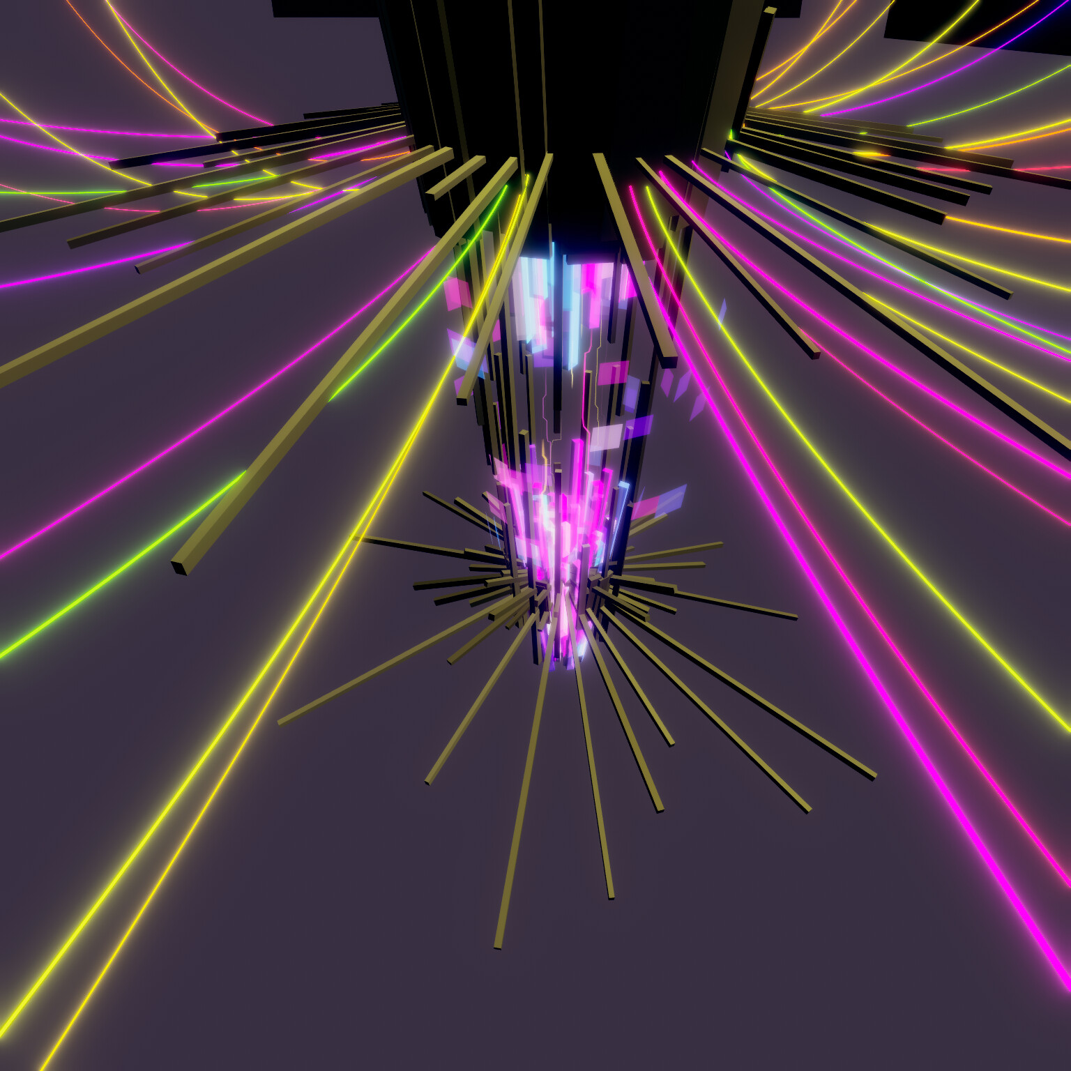 ArtStation Cyber Effects Beacon Game Assets