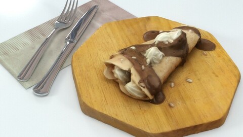 Crepe Chocolat Pancake.