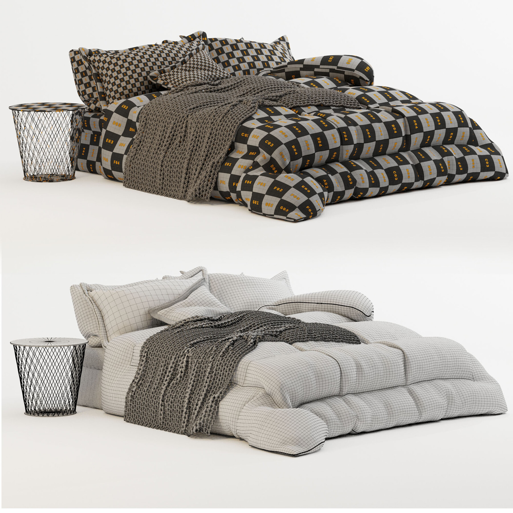 ArtStation Blanket Winter Soft Warm Bed Quilt Resources