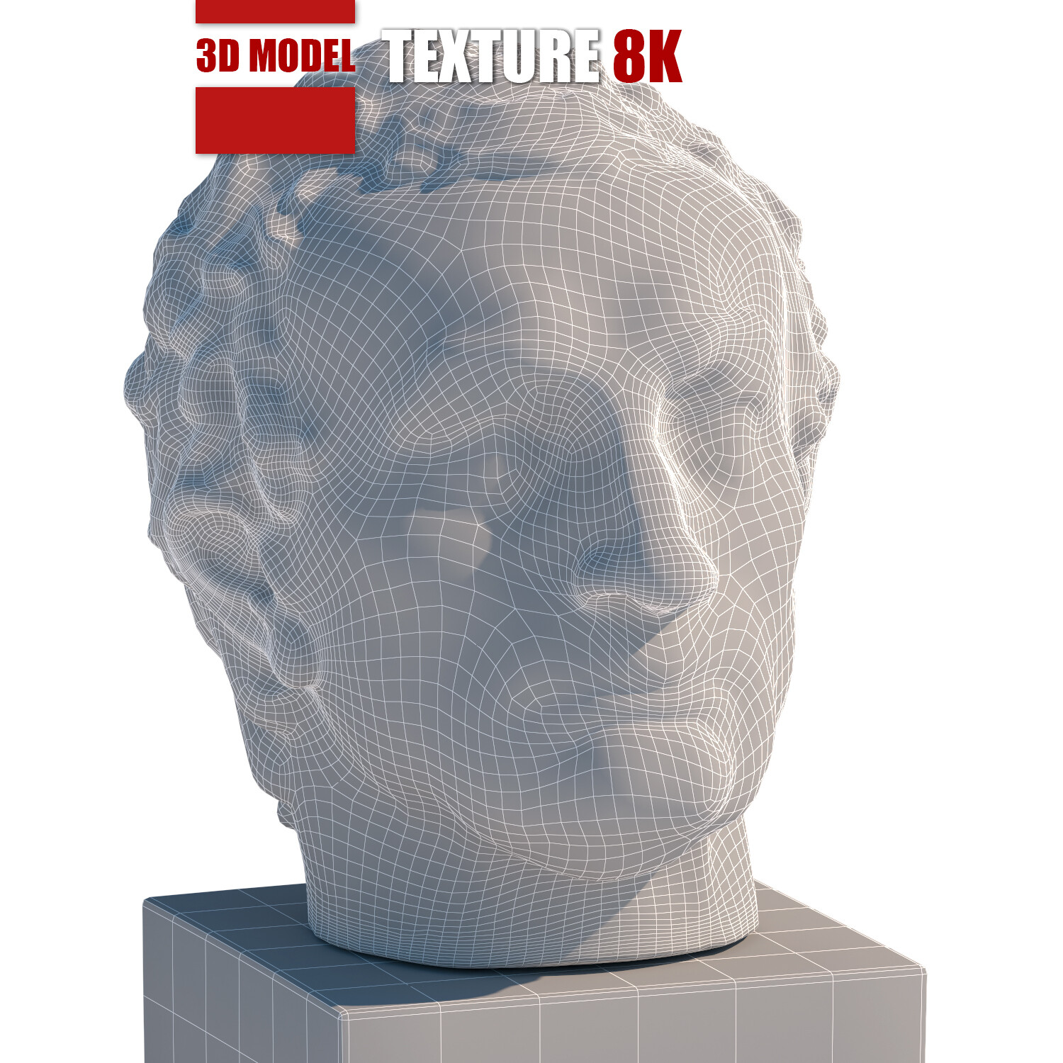 ArtStation - Gattamelate Plaster Head 130 | Resources