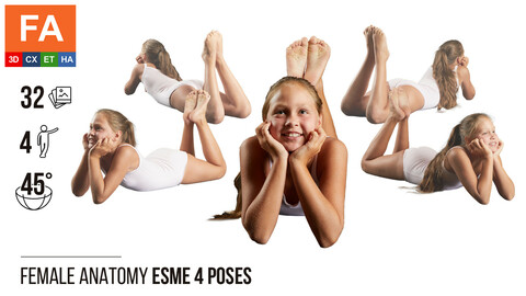 Female Anatomy | Esme 4  Various Poses | 32 Photos