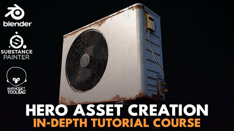 Hero Game Asset Creation - In-Depth Tutorial Course